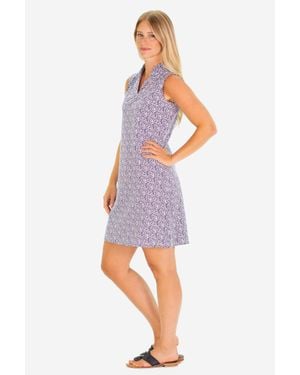 Duffield Lane The Poppy Dress - Purple