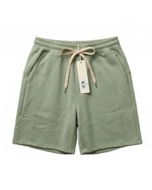 Yelete Scuba Short With Pockets - Green