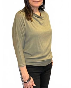 Revir Astrid Dolman Top - Green
