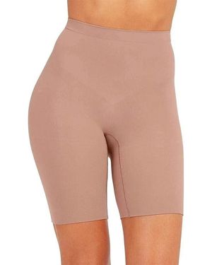 Spanx Power Shorts Stretch Tummy Control Shapewear Ddr3013 - Natural