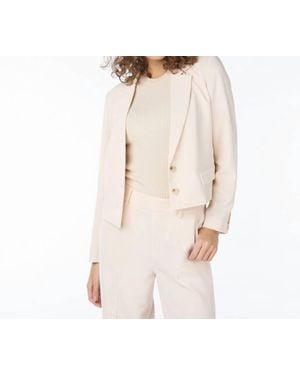 EsQualo Short City Blazer - Natural