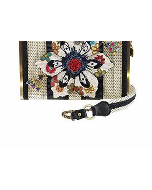 Mary Frances Spring Fever Hand Shoulder Bag Purse - Black