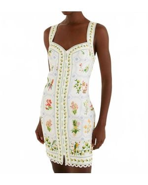 FARM Rio Tropical Mini Dress - White