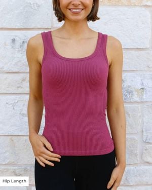 Grace and Lace Brami Tank Top - Purple