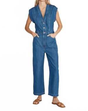eTica Denim Camden Jumpsuit - Blue