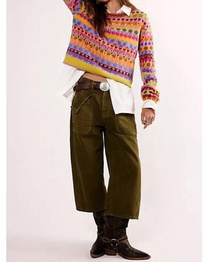 Free People Favorite Things Sweater - Multicolor