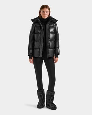 Rudsak Alessandra Glossy Down Puffer - Black