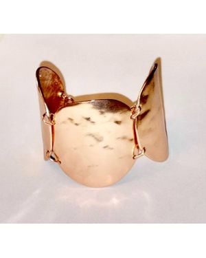 Karine Sultan Large Disk Bracelet - Natural