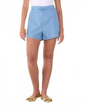 Emily Mccarthy Tailored Short - Blue