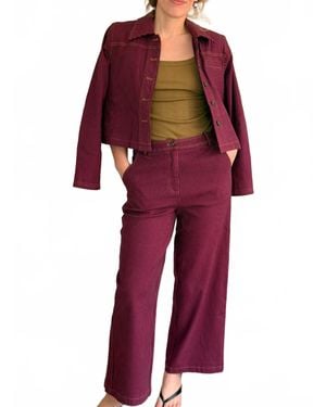 FRNCH Nigelle Pants - Red