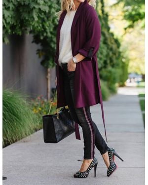 Lyssé Pearl Trench Coat - Green