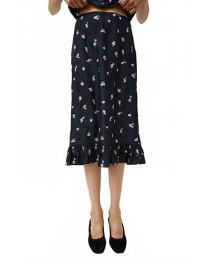 Ciao Lucia Lilura Midi Skirt - Black
