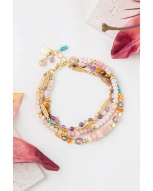 Anne Vaughan Joy Multistrand Bracelet - White
