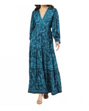 Omika Sloan Maxi Dress - Blue