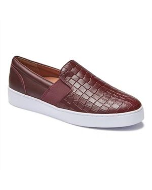 Vionic Splendid Demetra Slip On Sneakers - Red