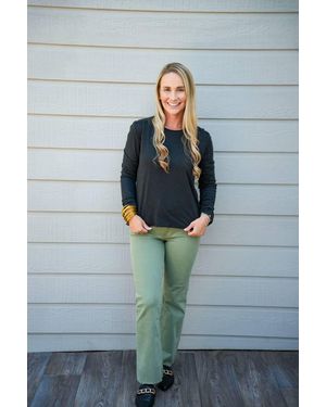 Kut From The Kloth Kelsey High Rise Ankle Flare Jeans - Gray