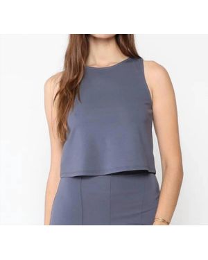 Ripley Rader Ponte Knit Tank Top - Blue