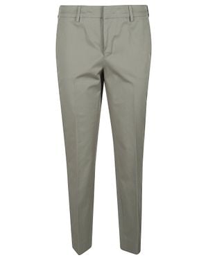 PT Torino New York Tailored Cotton Pants - Gray