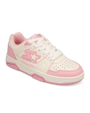 Starter Fast Break Low Genuine Leather Sneaker - Pink