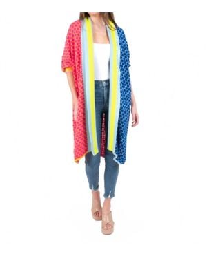Emily Mccarthy Demi Duster Cardigan - Blue
