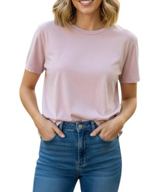 Elle Grey Junie Short Sleeve Tee - Purple