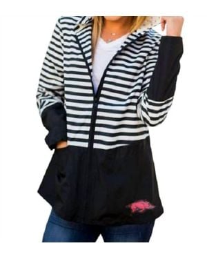 Gameday Couture College Of Arkansas Striped Jacket - Blue