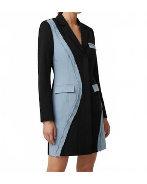 Riviera Bonnie Blazer Dress - Black
