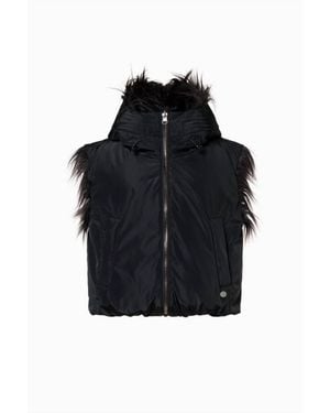 Goldbergh Yara Reversible Bodywarmer Vest - Black