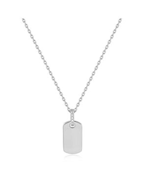 Ania Haie Glam Tag Pendant Necklaces - Metallic