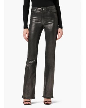 Joe's Jeans Hi Honey Curvy Bootcut Coated Jeans - Black
