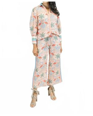Victoria Dunn Zara Wide Leg Pant - Multicolor