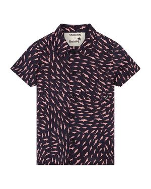 Boardies Boardies¨ X Raeburn Sharks Open Collar Shirt - Blue