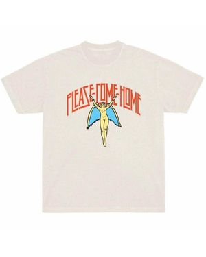 Please Come Home Angel Tee - White