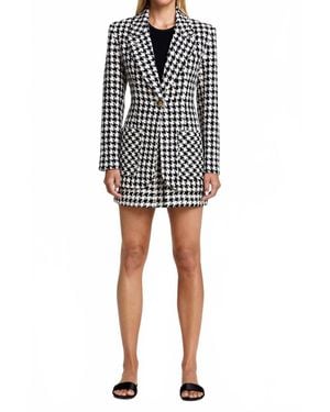 Smythe Patch Pocket Tailored Bf Blazer - Black