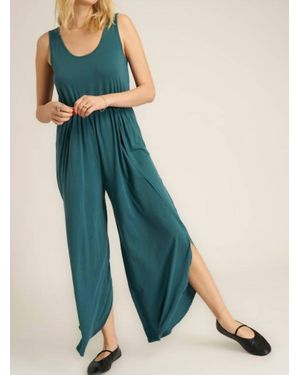 Project Social T Do It Again Scoop Neck Jumpsuit - Blue