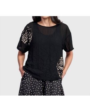Alembika Halo Boxy Tee - Black