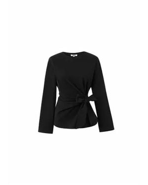 FRNCH Orchis T-Shirt Top - Black