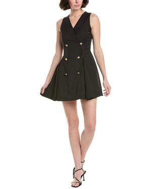 7021 Short Sleeve Dress - Black