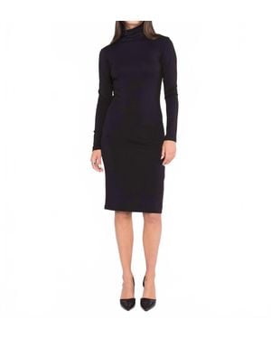 Ripley Rader Midi Turtleneck Dress - Black