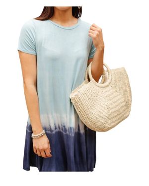 Fsl High & Low Tides Dress - Blue