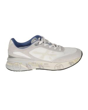 Premiata Moerun Polyamide-Blend Low Sneakers - White