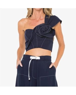 Just BEE Queen Blaire Top - Blue