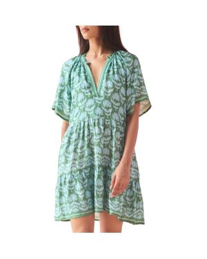 Omika Hadley Mini Dress - Blue
