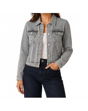 Lulu-B Chambray Jacket - Gray