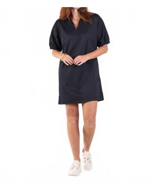 Emily Mccarthy Poppy Mini Dress - Blue