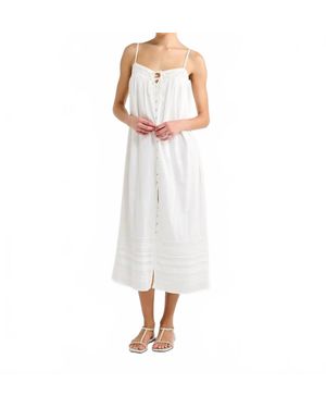 Rumored Sunvale Maxi Dress - White