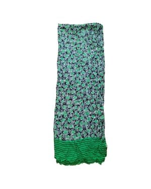 Talbots Viscose Scarf 27" X 72" - Green