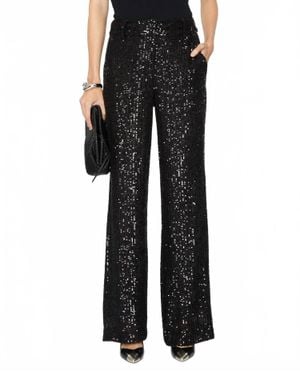 Drew Juliette Sequin Pants - Black
