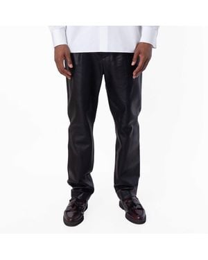 Bally Leather Pants - Black