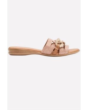 Andre Assous Neela Featherweights Sandal - White